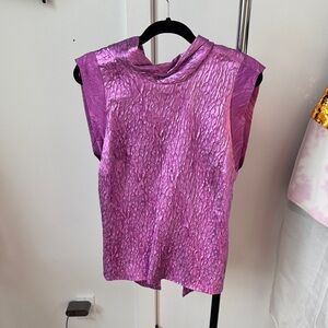 Rachel comey textured tie back top